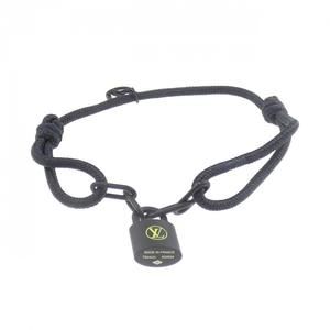 LOUIS VUITTON Black Charm Bracelet